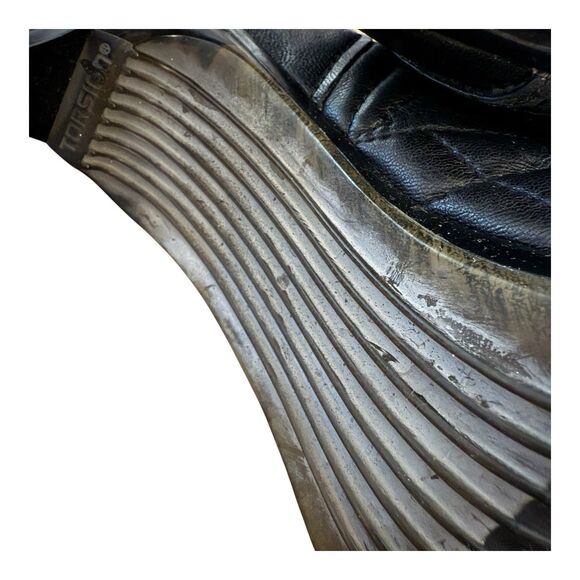 Y3 Adidas Yohji Yamamoto Womens Bootie Heels Sz UK 6.5 US 8.5 Black Quilted Boot - Picture 14 of 16